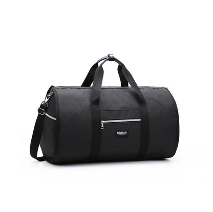 Travel Bag brand men 2 in 1 Garment Bag High-capacity Multi-function Foldable nylon duffle bags suit Busines Trip shoulder bag - L&M LIFE PRODUCTS