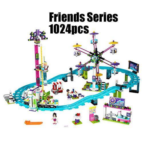 Playground roller coaster assembling blocks - L&M LIFE PRODUCTS