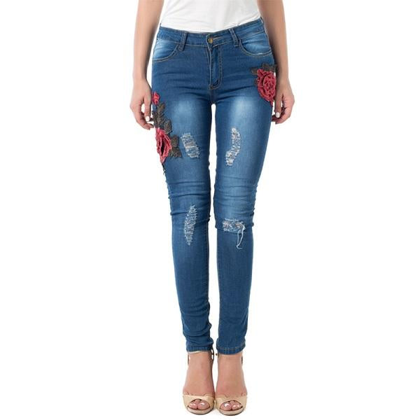 Ripped Jeans For Women 2021 Women Jeans Pencil Pants Denim Jeans - L&M LIFE PRODUCTS