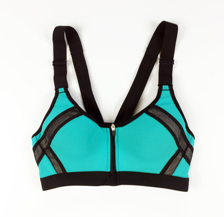 Fashion front zipper sports bra - L&M LIFE PRODUCTS