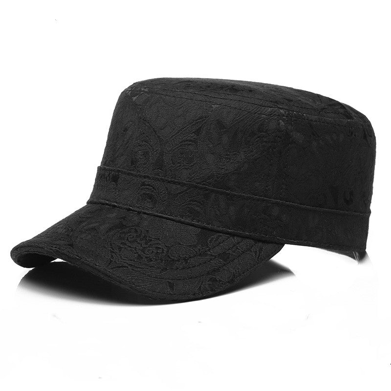 Three-dimensional Jacquard Women's Flat Hat - L&M LIFE PRODUCTS
