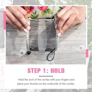 Lazy Hair Curler Banana Hairpin Curler Fashion Insert Comb Curler - L&M LIFE PRODUCTS