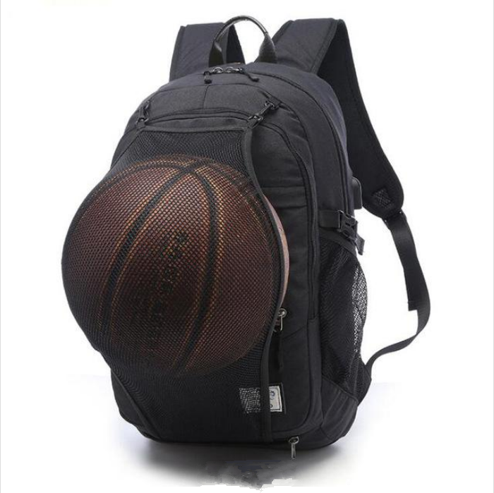 Men's shoulder bag, schoolbag, basketball bag, middle school students' charging Sports Backpack - L&M LIFE PRODUCTS