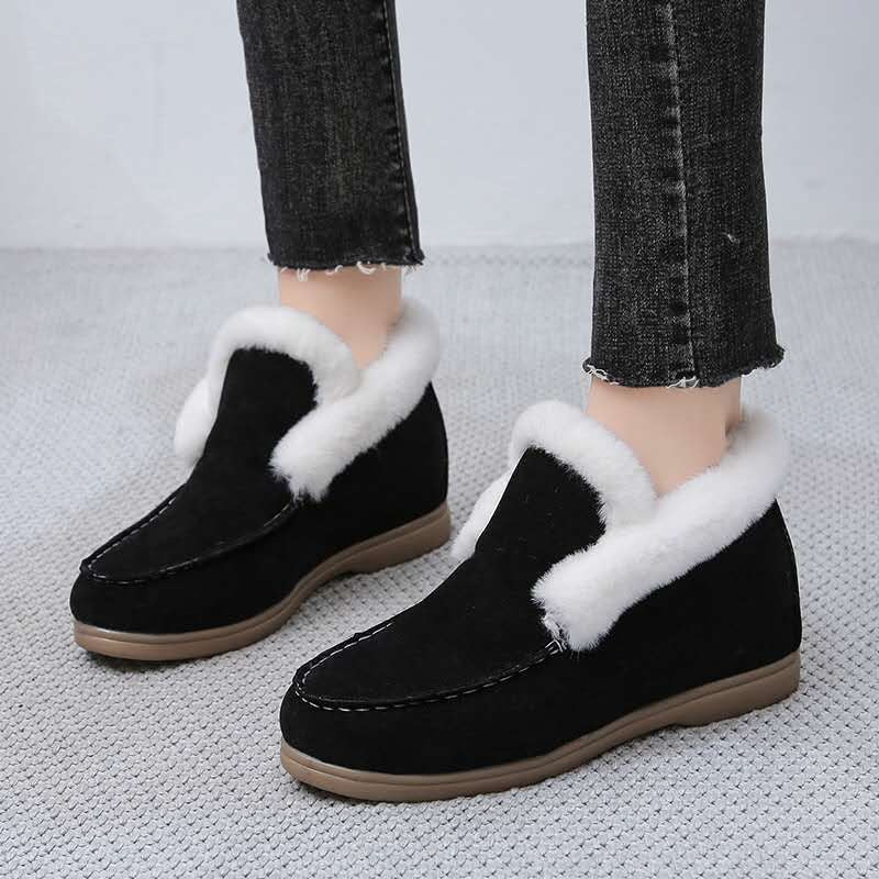 Round Toe Fashion Short Boots Women Foreign Trade New Warm Martin Boots - L&M LIFE PRODUCTS