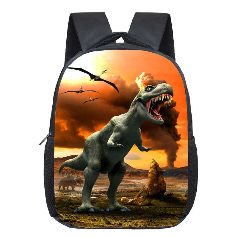 Cartoon Dinosaur Fashion Kindergarten Backpack - L&M LIFE PRODUCTS