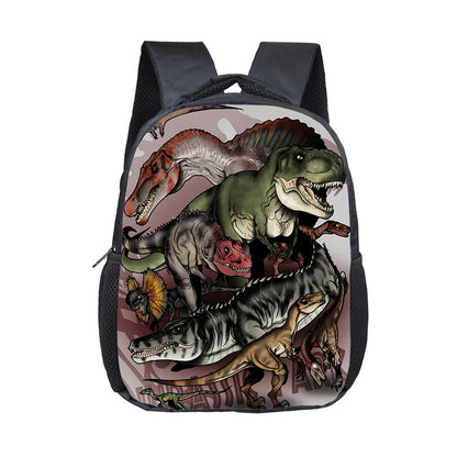 Cartoon Dinosaur Fashion Kindergarten Backpack - L&M LIFE PRODUCTS