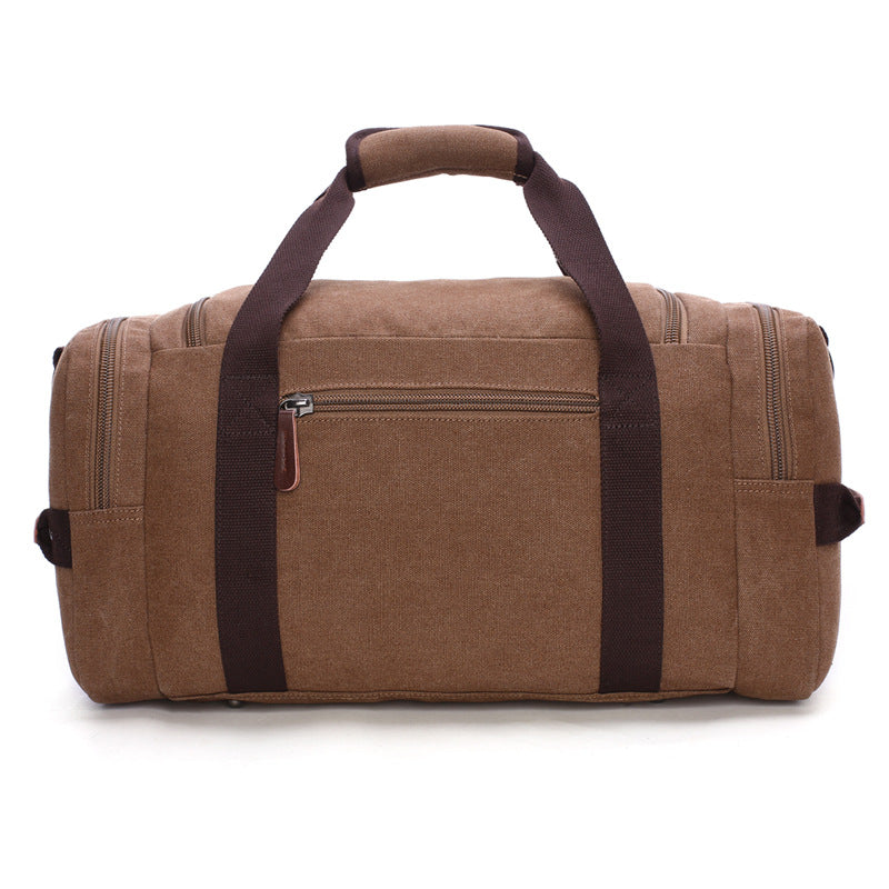 Travel bag student shoulder slung hand bag large capacity travel canvas bag luggage bag - L&M LIFE PRODUCTS
