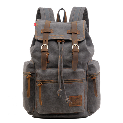 men's backpack vintage canvas backpack - L&M LIFE PRODUCTS