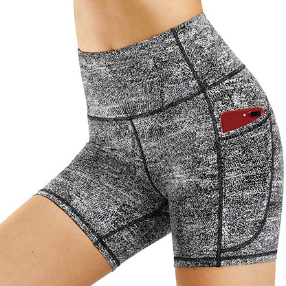 New Ladies Shorts Yoga Fitness Sports Running Tights - L&M LIFE PRODUCTS