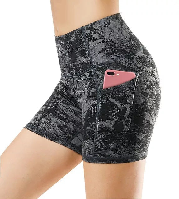 New Ladies Shorts Yoga Fitness Sports Running Tights - L&M LIFE PRODUCTS