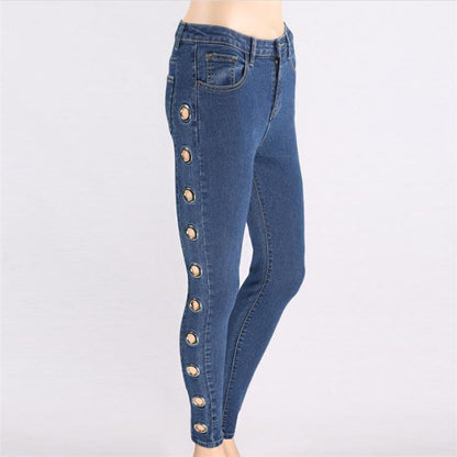 Fashion Tight Hoop Jeans For Women - L&M LIFE PRODUCTS