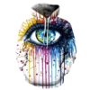 Starry Sky Smoke Ring Print Hoodie - L&M LIFE PRODUCTS