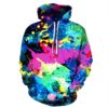 Starry Sky Smoke Ring Print Hoodie - L&M LIFE PRODUCTS