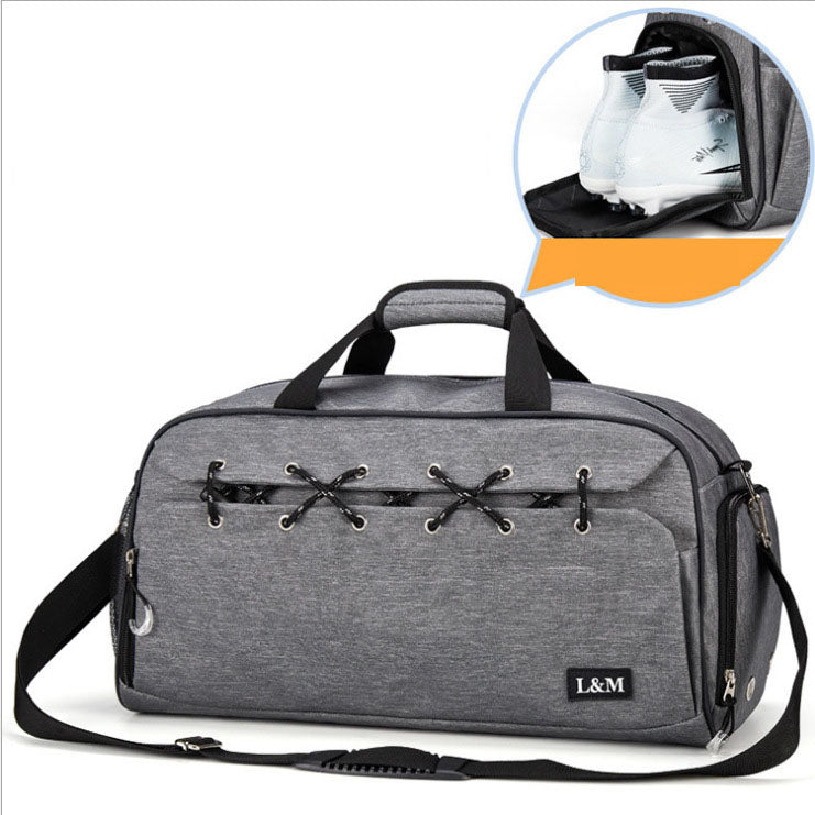 Sports Gym Bag Travel Duffel Bag With Shoes Compartment And Dry Wet Separation Layer For Men Women Outdoor Climbing Fitness Yoga - L&M LIFE PRODUCTS