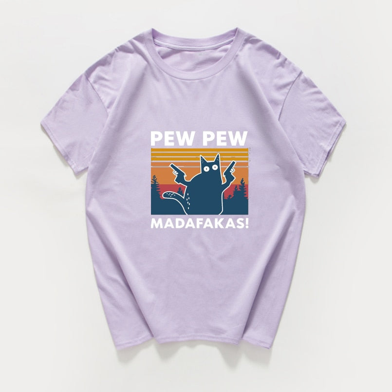 Short Sleeve Pew Maddakas T-Shirt European Size Top - L&M LIFE PRODUCTS