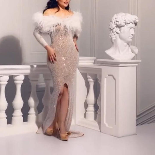 Sexy Sequin Party Dress For 2021 Ladies Sexy Party Evening Dress Fashion Dress - L&M LIFE PRODUCTS