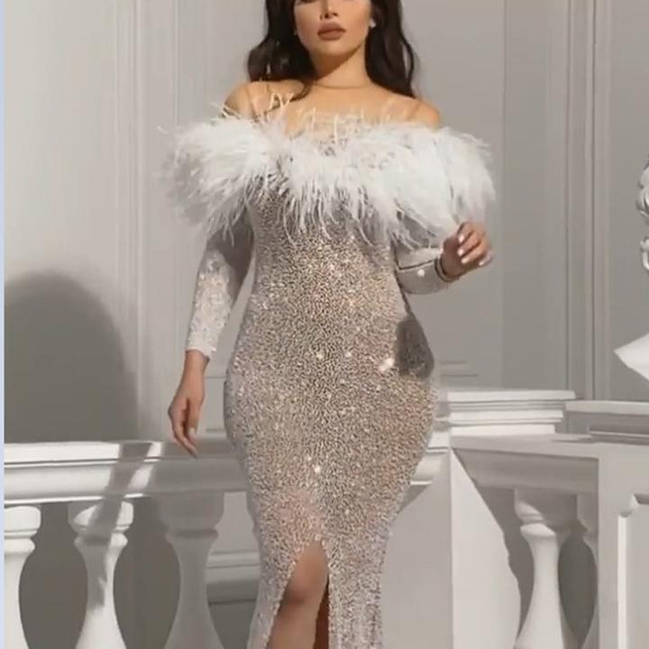 Sexy Sequin Party Dress For 2021 Ladies Sexy Party Evening Dress Fashion Dress - L&M LIFE PRODUCTS