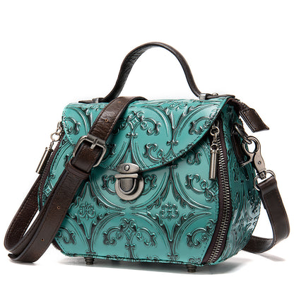 New Embossed Leather Ladies Shoulder Bag - L&M LIFE PRODUCTS