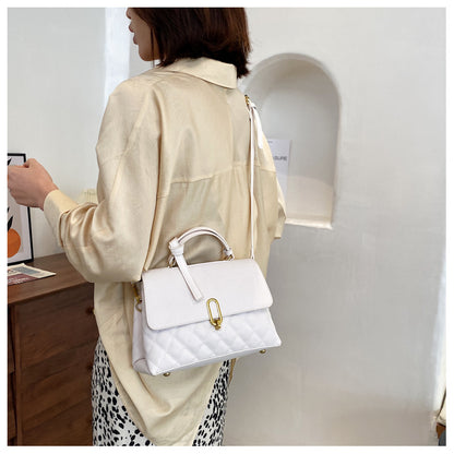 Trendy Korean Style Messenger Bag Large-capacity Fashion Rhombus Handbag - L&M LIFE PRODUCTS