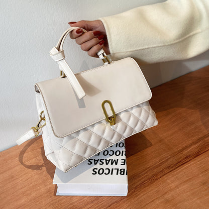 Trendy Korean Style Messenger Bag Large-capacity Fashion Rhombus Handbag - L&M LIFE PRODUCTS
