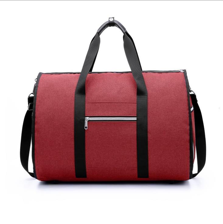 Travel Bag brand men 2 in 1 Garment Bag High-capacity Multi-function Foldable nylon duffle bags suit Busines Trip shoulder bag - L&M LIFE PRODUCTS