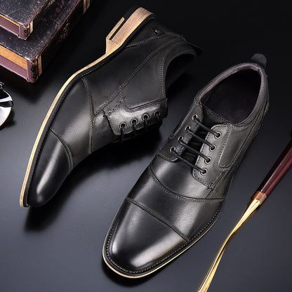 Leather lace-up casual shoes - L&M LIFE PRODUCTS
