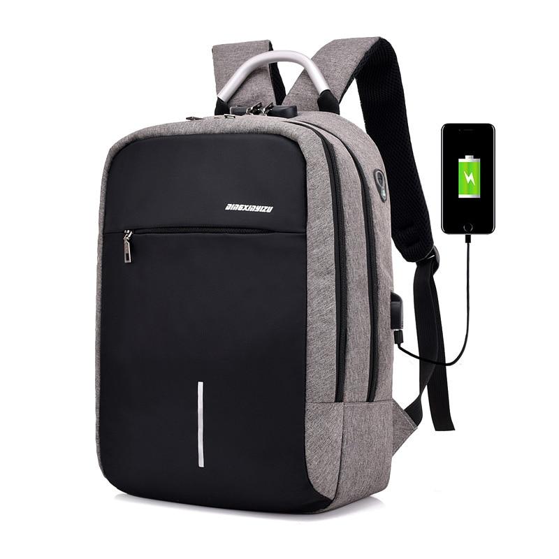 USB Charge Anti Theft Backpack for Men - L&M LIFE PRODUCTS