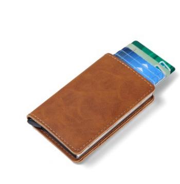 PU Automatic Card Card Holder RFID Multi-function Card Holder - L&M LIFE PRODUCTS