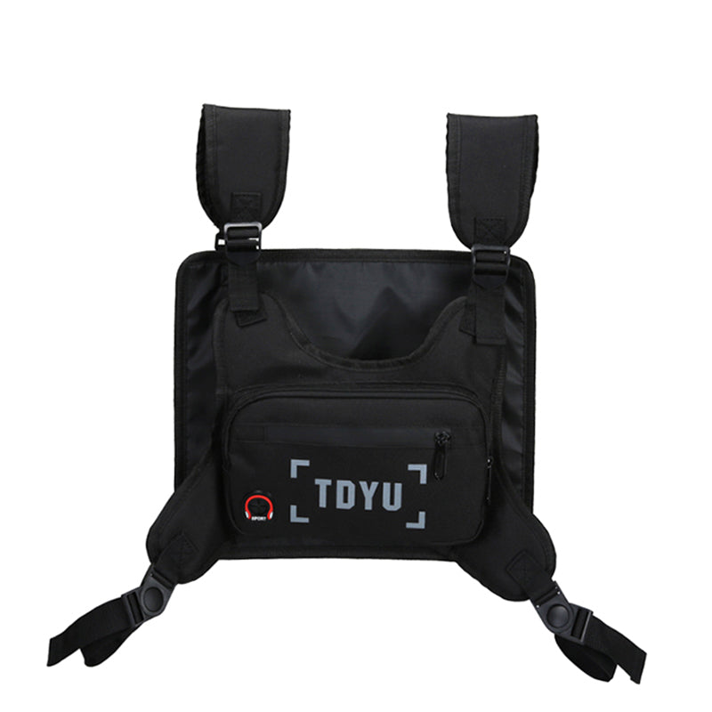 Reflective Utility Wearable Fashion Sports Chest Bag for Men Women - L&M LIFE PRODUCTS