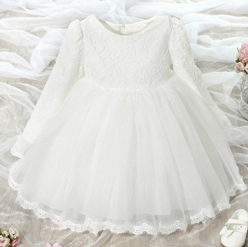 Lace princess dress girls summer dress - L&M LIFE PRODUCTS