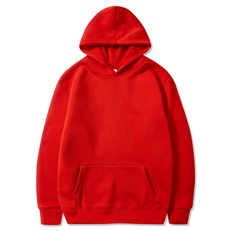 Oversized Solid Color Pullover Hoodie Sweatshirt - L&M LIFE PRODUCTS