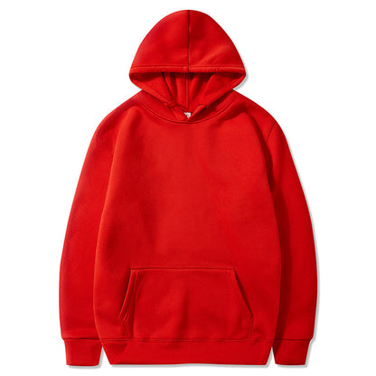 Oversized Solid Color Pullover Hoodie Sweatshirt - L&M LIFE PRODUCTS