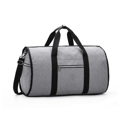 Travel Bag brand men 2 in 1 Garment Bag High-capacity Multi-function Foldable nylon duffle bags suit Busines Trip shoulder bag - L&M LIFE PRODUCTS