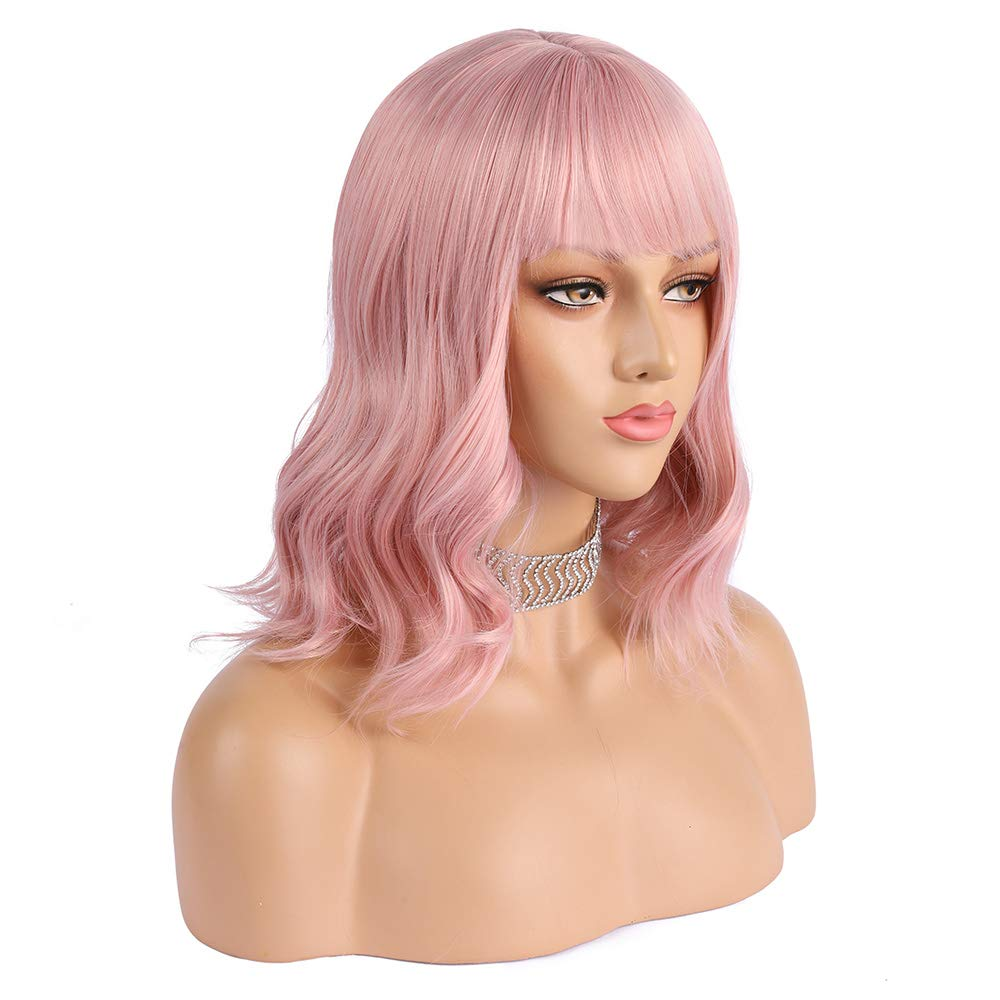 Pink Qi Liu Haizhong Long Curly Hair - L&M LIFE PRODUCTS