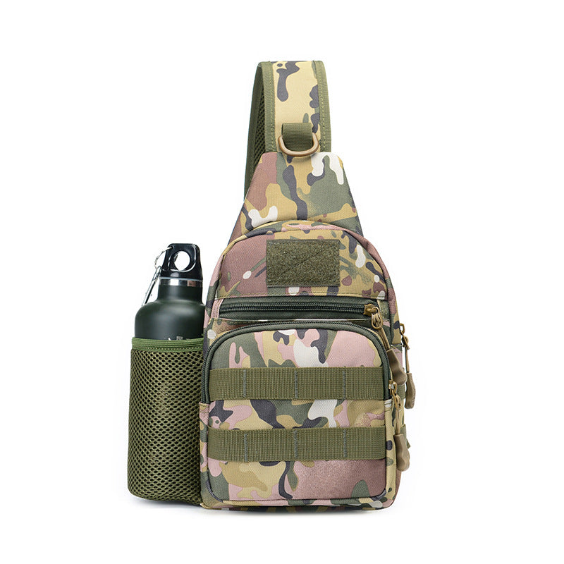 Camouflage Men's Field Sports Cross-body Large-capacity Chest Bag Tactical Army Shoulder Bag Outdoor Multicam Packs - L&M LIFE PRODUCTS