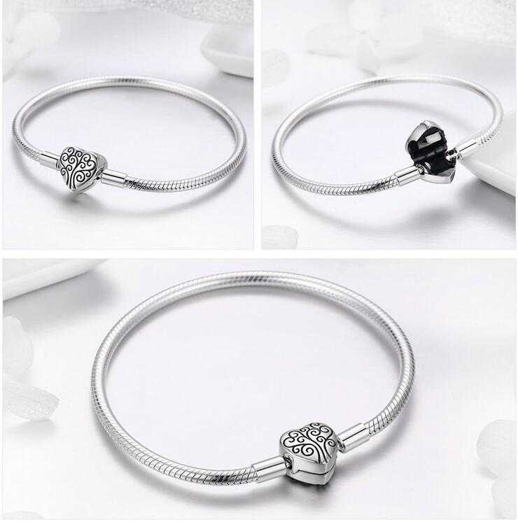 S925 sterling silver bracelet personality Platinum fashion versatile bracelet - L&M LIFE PRODUCTS