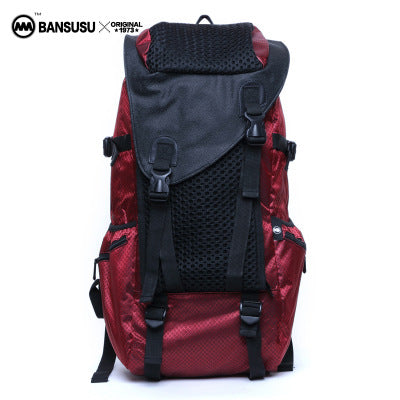 [a] casual large capacity men and women travel bag, computer bag, tide shoulder bag, female Korean backpack man - L&M LIFE PRODUCTS