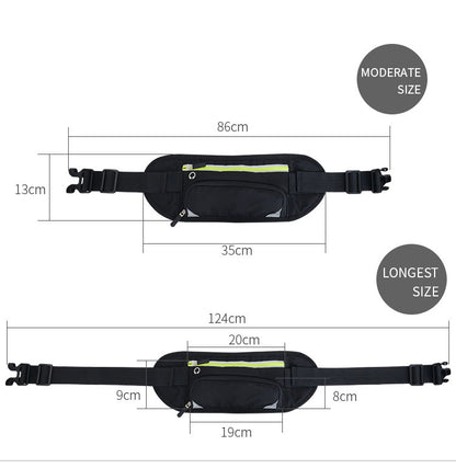 Running Waist Belt Bag Marathon With Water Bottle For 4.8-6.6 Inch Phone Sports Trail Running Bag Men Women Fanny Pack - L&M LIFE PRODUCTS