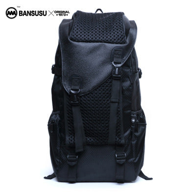 [a] casual large capacity men and women travel bag, computer bag, tide shoulder bag, female Korean backpack man - L&M LIFE PRODUCTS