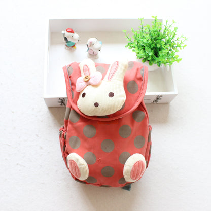 Foreign trade Korean version of pure cotton children's shoulder knapsack - L&M LIFE PRODUCTS