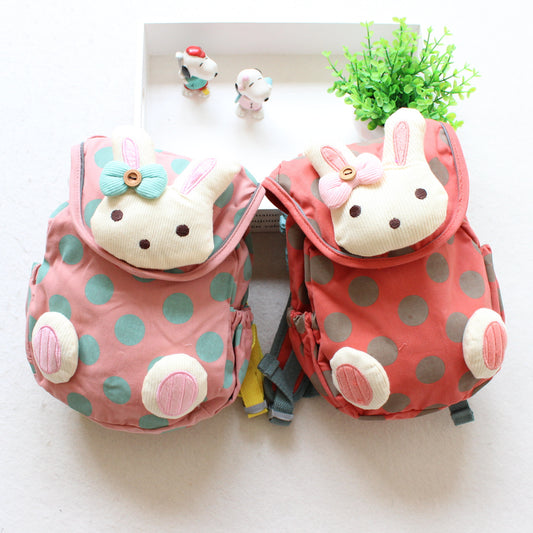 Foreign trade Korean version of pure cotton children's shoulder knapsack - L&M LIFE PRODUCTS