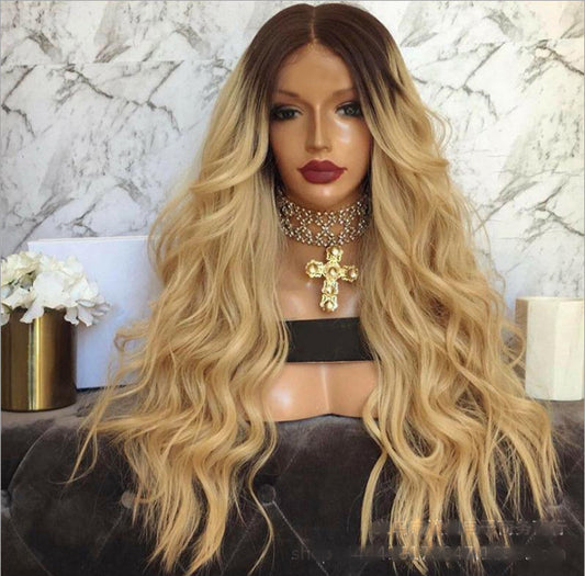 Long curly hair wig set - L&M LIFE PRODUCTS