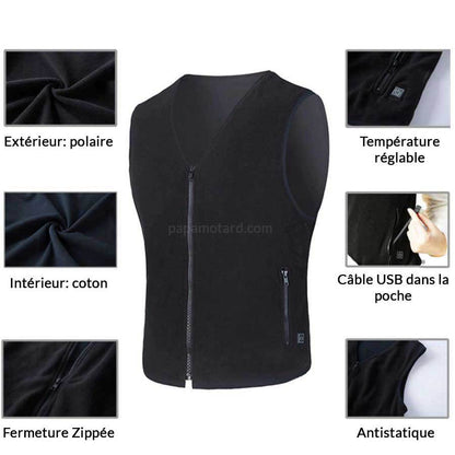 Women Vest Heated Outdoor  Waistcoat - L&M LIFE PRODUCTS