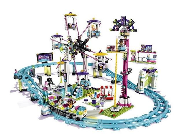 Playground roller coaster assembling blocks - L&M LIFE PRODUCTS