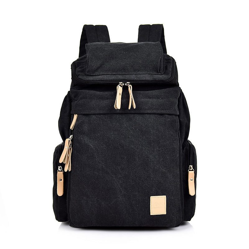 New Retro Men And Women Outdoor Canvas Bag Travel Backpack Bag Fashion Shoulder Bag Aliexpress - L&M LIFE PRODUCTS