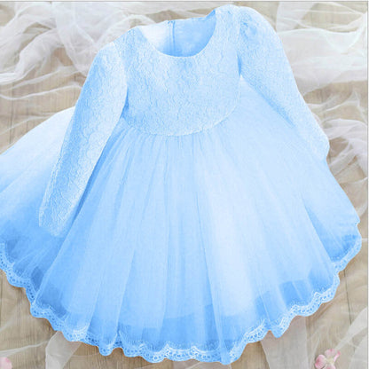 Lace princess dress girls summer dress - L&M LIFE PRODUCTS