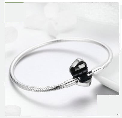 S925 sterling silver bracelet personality Platinum fashion versatile bracelet - L&M LIFE PRODUCTS