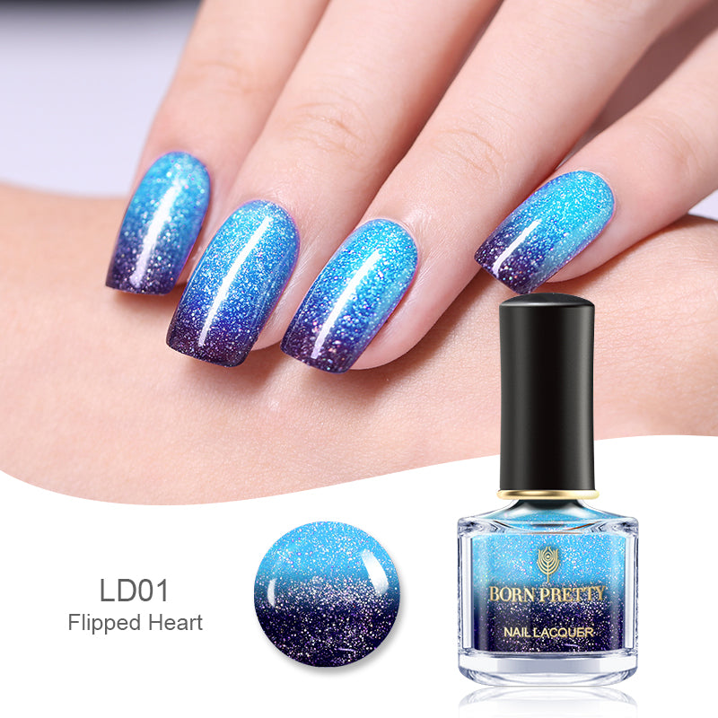 Temperature-change peelable nail polish - L&M LIFE PRODUCTS