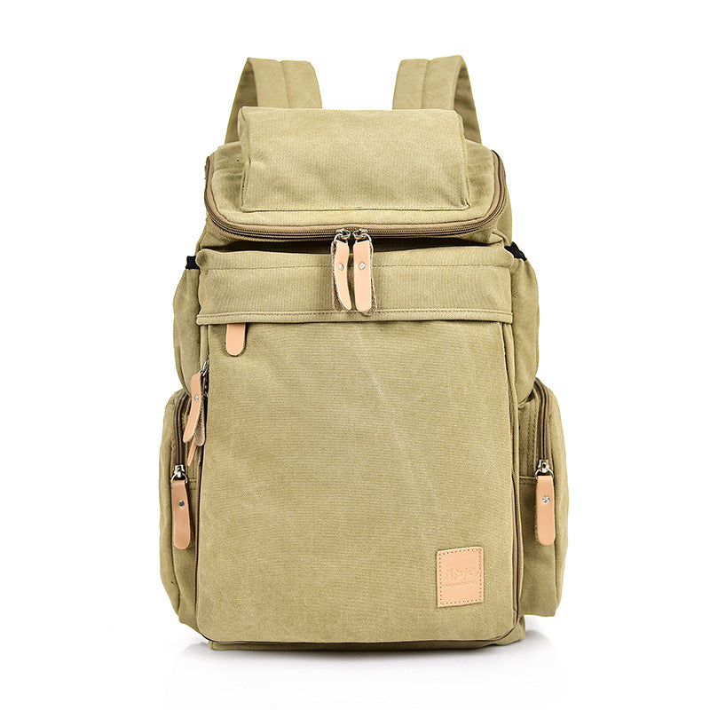 New Retro Men And Women Outdoor Canvas Bag Travel Backpack Bag Fashion Shoulder Bag Aliexpress - L&M LIFE PRODUCTS