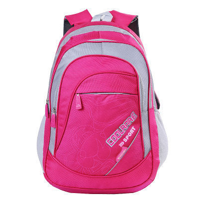 Manufacturer's 1-3-6 grade male and female students' super light weight loss double shoulder knapsack can be processed and customized - L&M LIFE PRODUCTS